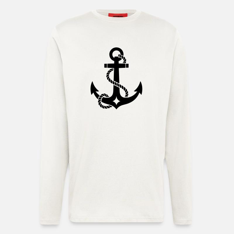 Anchor - Longsleeve - made by SPREAD  - OFF WHITE