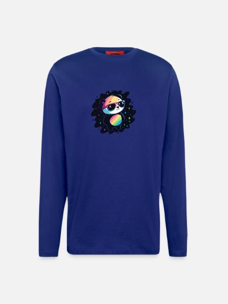 Panda Rainbow Galaxy Cool Glasses - Longsleeve - made by SPREAD  - 