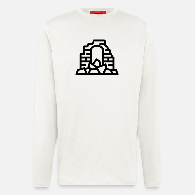 Trümmer - Langarmshirt - made by SPREAD  - OFF WHITE