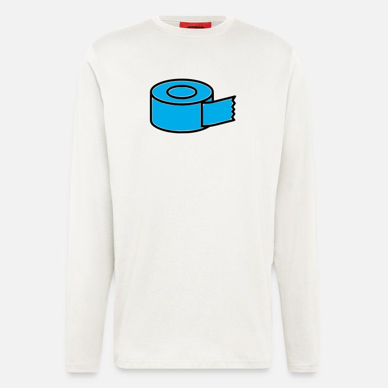 Tape Roll Comic - Longsleeve - made by SPREAD  - OFF WHITE
