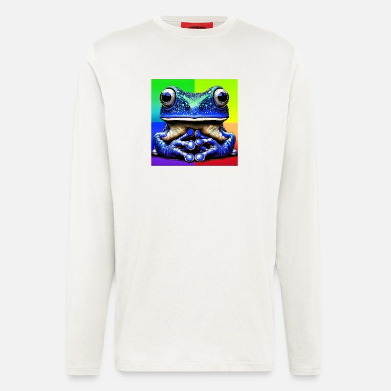 Frosch - Langarmshirt - made by SPREAD  - OFF WHITE