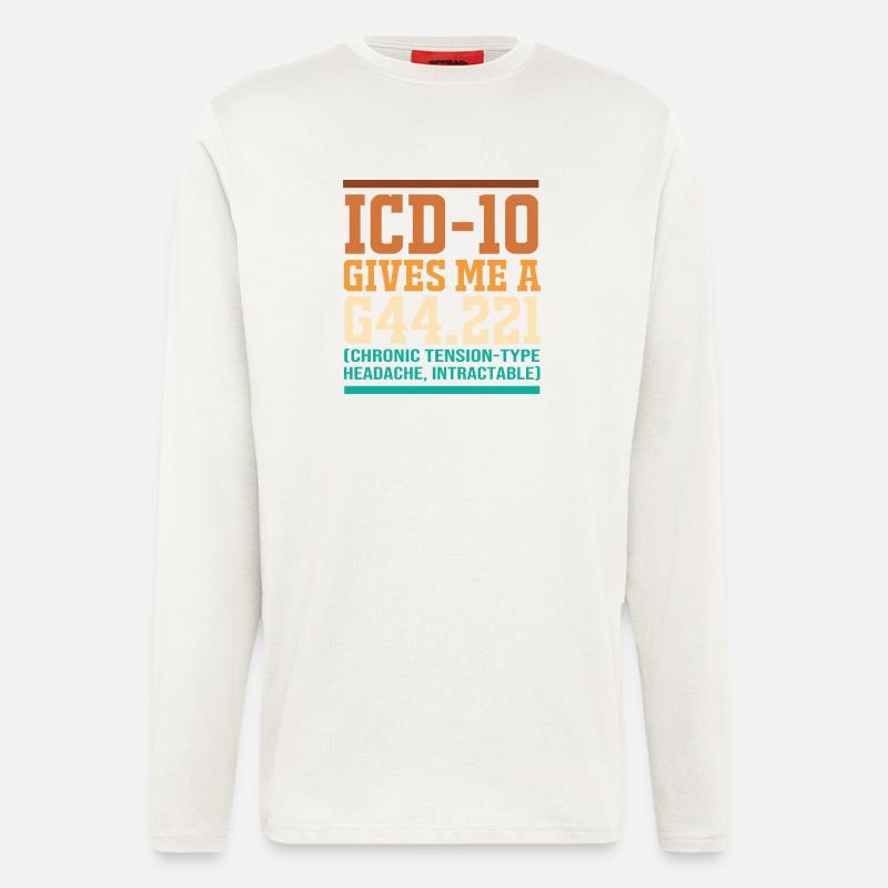 Programmierer Medizin - Langarmshirt - made by SPREAD  - OFF WHITE