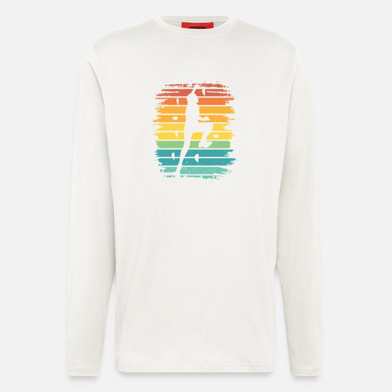 Boulderer Boulder Bouldering - Longsleeve - made by SPREAD  - OFF WHITE