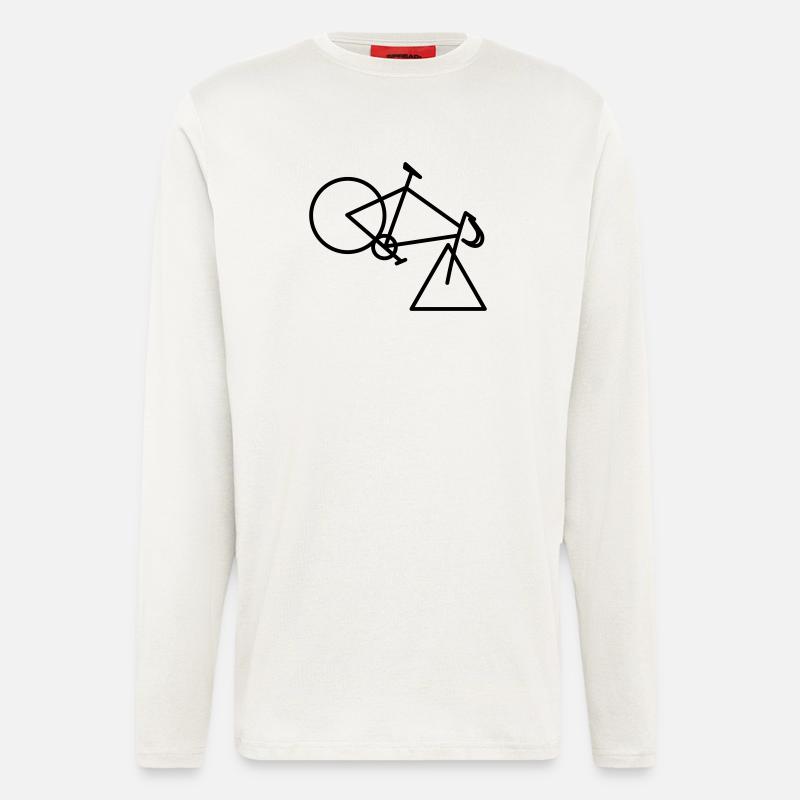 Dreirad - Langarmshirt - made by SPREAD  - OFF WHITE