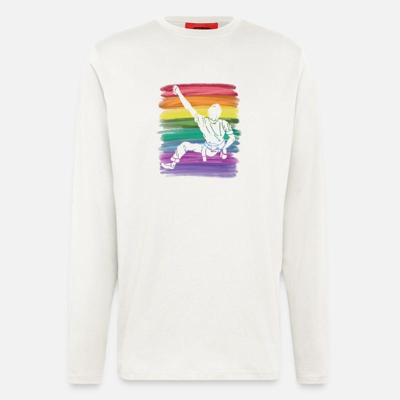 Boulderer Boulder Bouldering - Longsleeve - made by SPREAD  - OFF WHITE