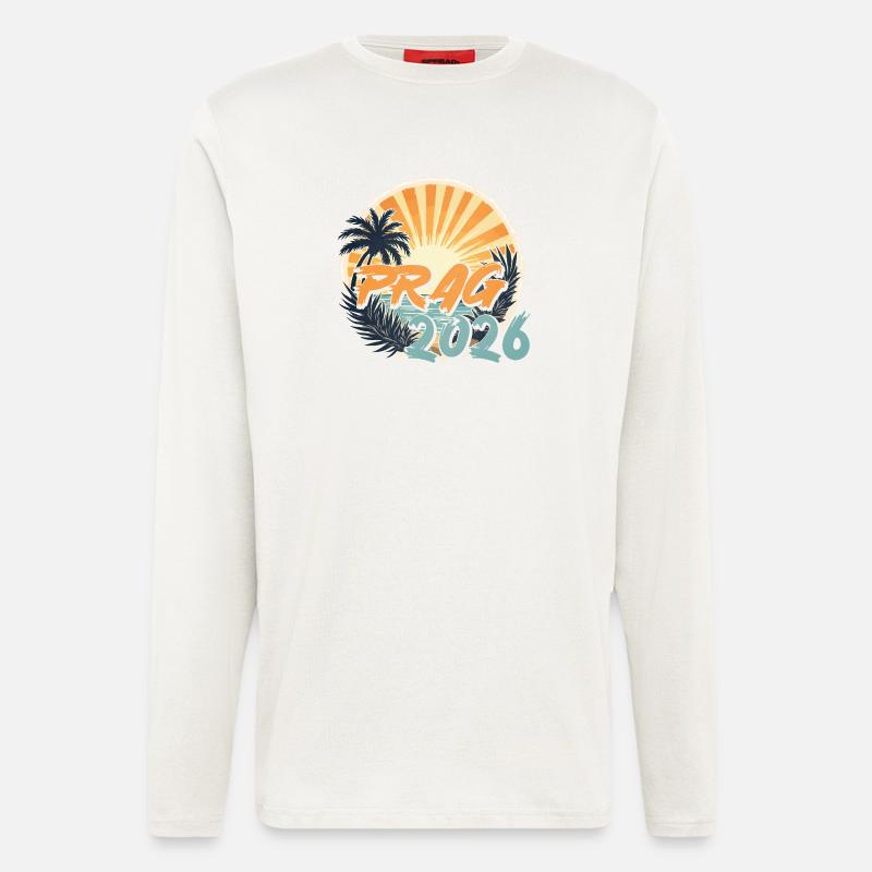 Prague 2026 - Longsleeve - made by SPREAD  - OFF WHITE