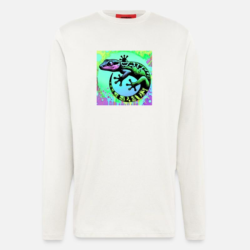 Gecko - Longsleeve - made by SPREAD  - OFF WHITE