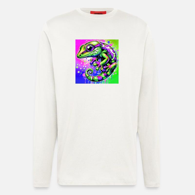 Gecko - Longsleeve - made by SPREAD  - OFF WHITE