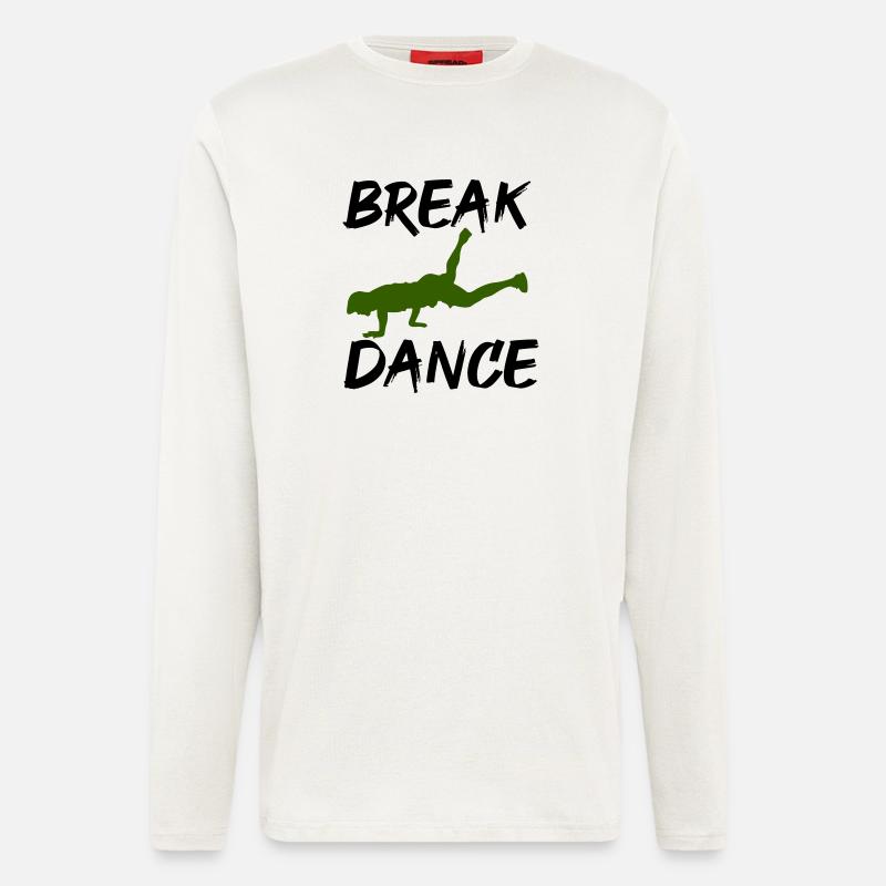 Breakdancing - Longsleeve - made by SPREAD  - OFF WHITE