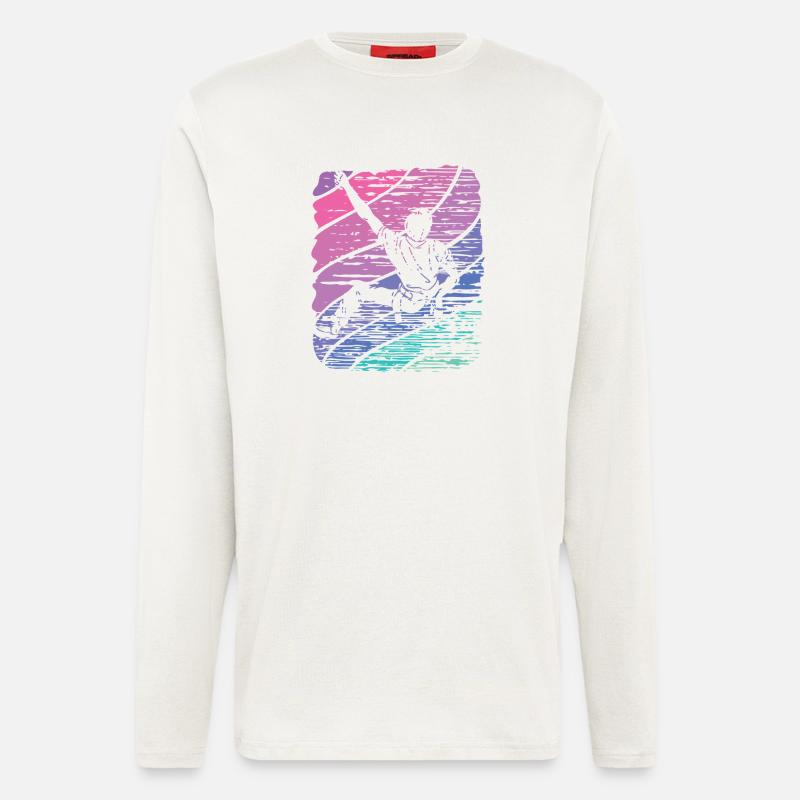 Boulderer Boulder Bouldering - Longsleeve - made by SPREAD  - OFF WHITE