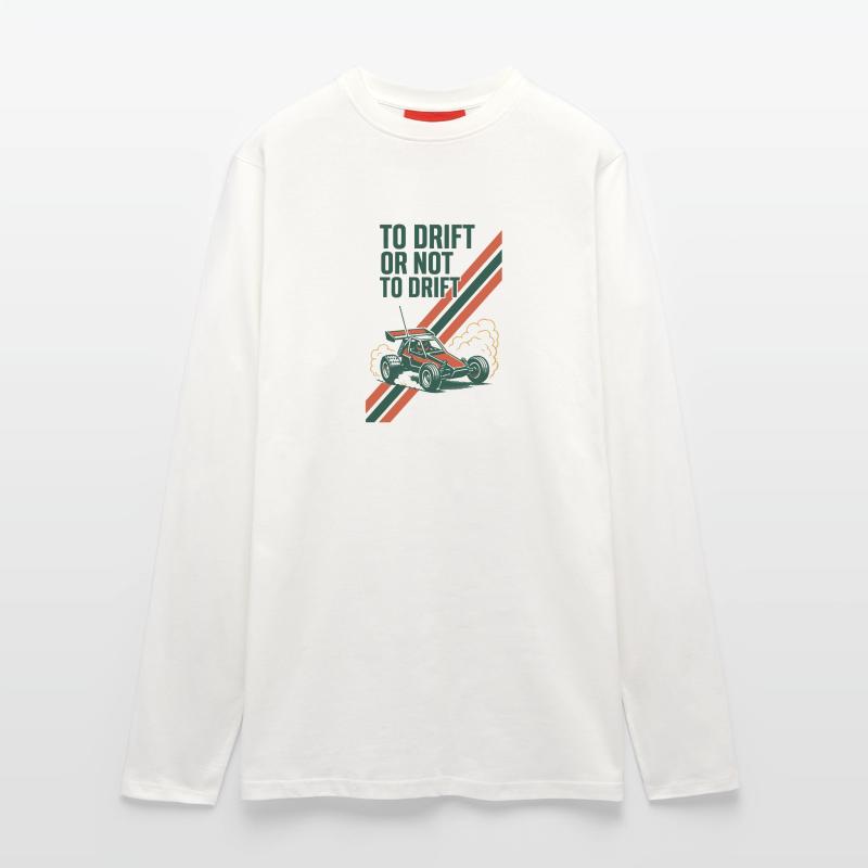 Driften oder nicht | RC Drift Auto Langarmshirt - made by SPREAD 
