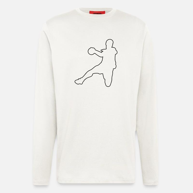 Handball - Langarmshirt - made by SPREAD  - OFF WHITE