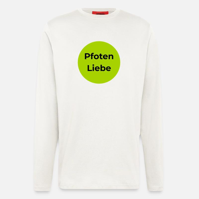 Paws Love Circle Design - Longsleeve - made by SPREAD  - OFF WHITE