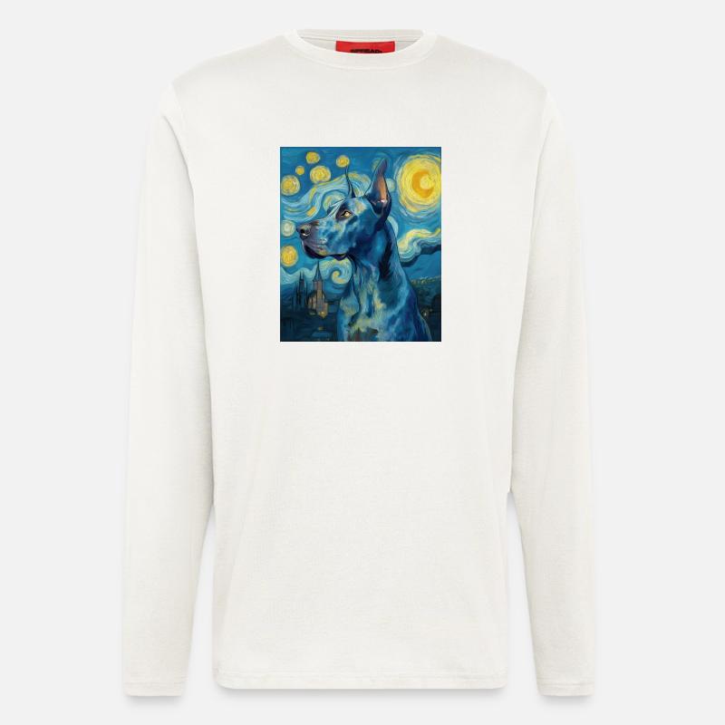 Great Dane - Longsleeve - made by SPREAD  - OFF WHITE