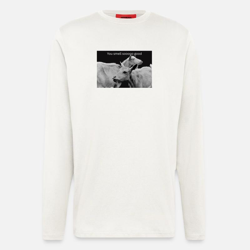 You smell so good - Langarmshirt - made by SPREAD  - OFF WHITE