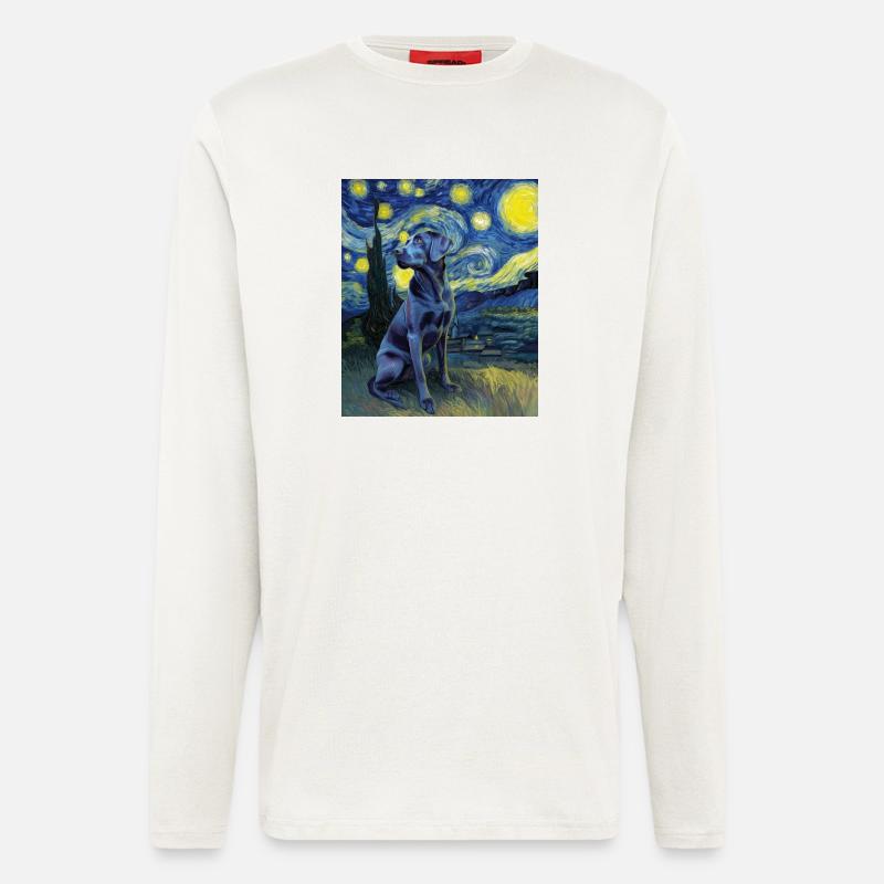Labrador Retriever - Langarmshirt - made by SPREAD  - OFF WHITE