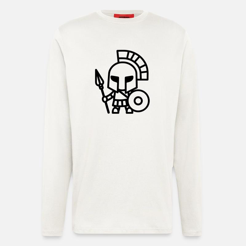 Spartanisch - Langarmshirt - made by SPREAD - OFF WHITE