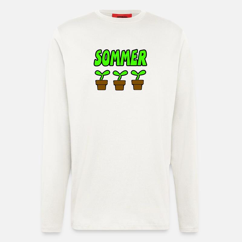 Sommer - Langarmshirt - made by SPREAD - OFF WHITE