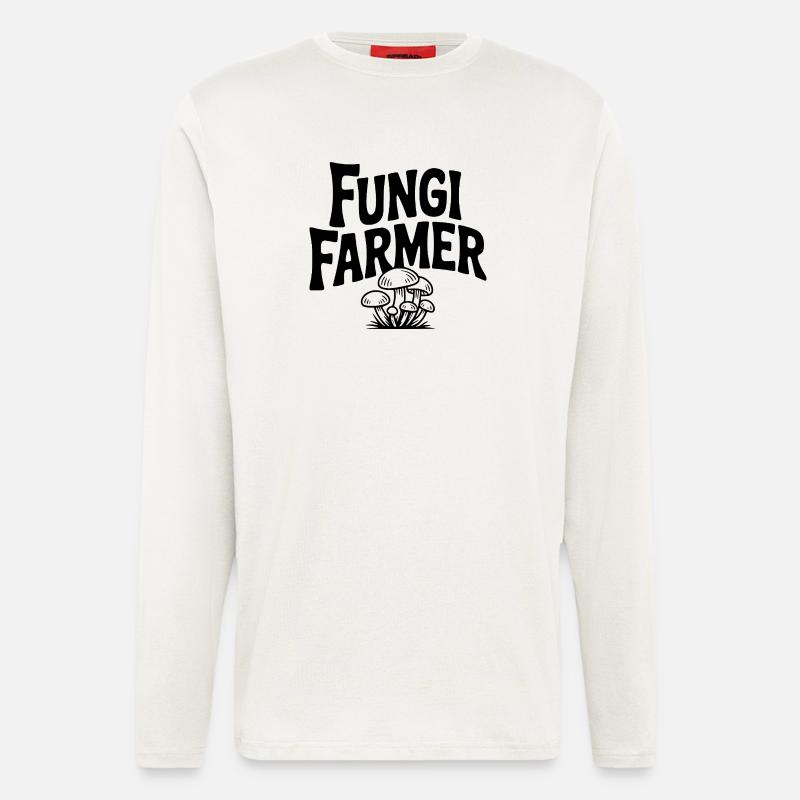 Pilzbauer - Langarmshirt - made by SPREAD  - OFF WHITE