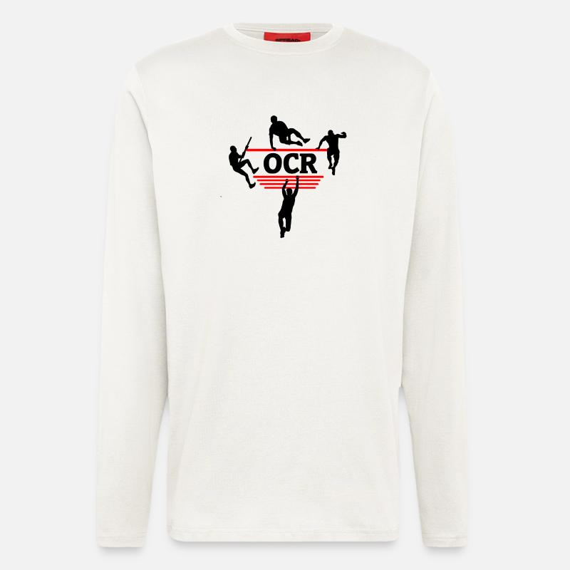OCR-Stärke – Obstacle Focus Design - Langarmshirt - made by SPREAD  - OFF WHITE
