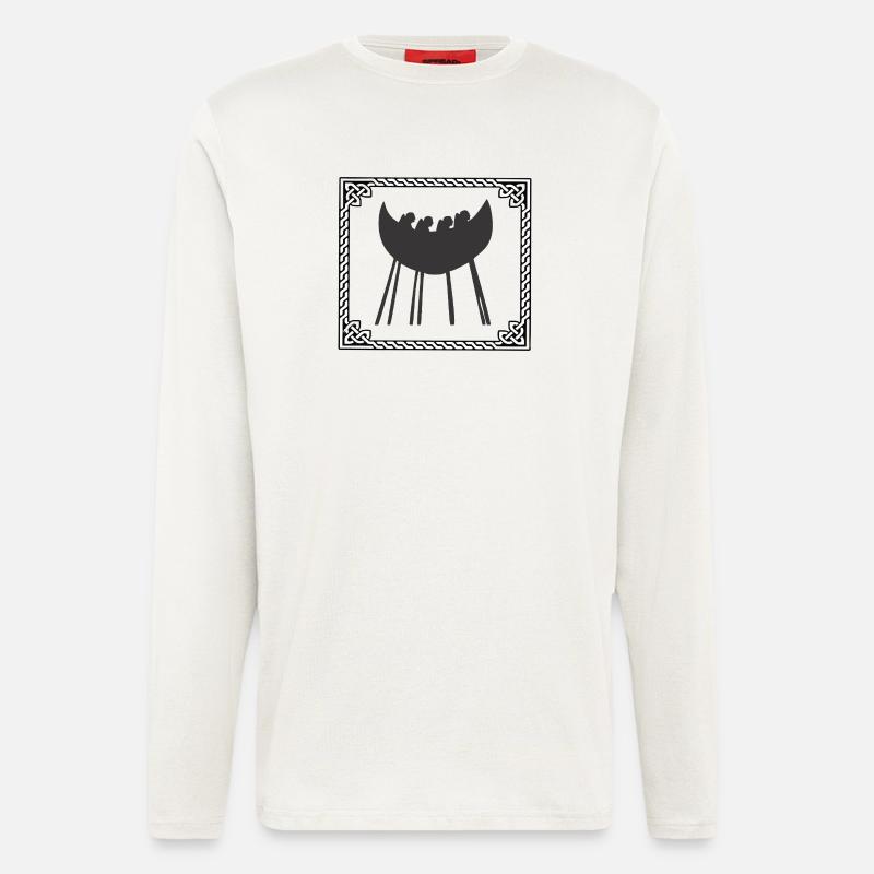 Caherciveen-Boot - Langarmshirt - made by SPREAD - OFF WHITE