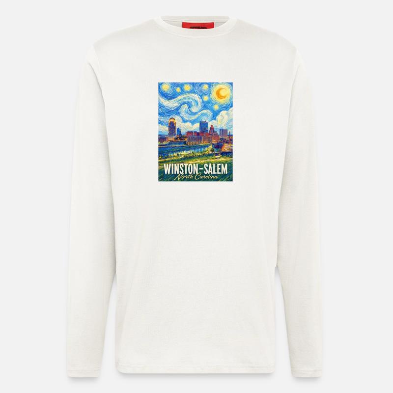 Winston-Salem, North Carolina - Longsleeve - made by SPREAD - OFF WHITE