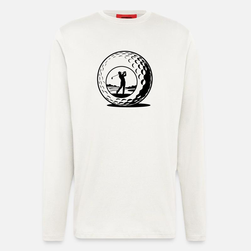 golf ball - Longsleeve - made by SPREAD - OFF WHITE