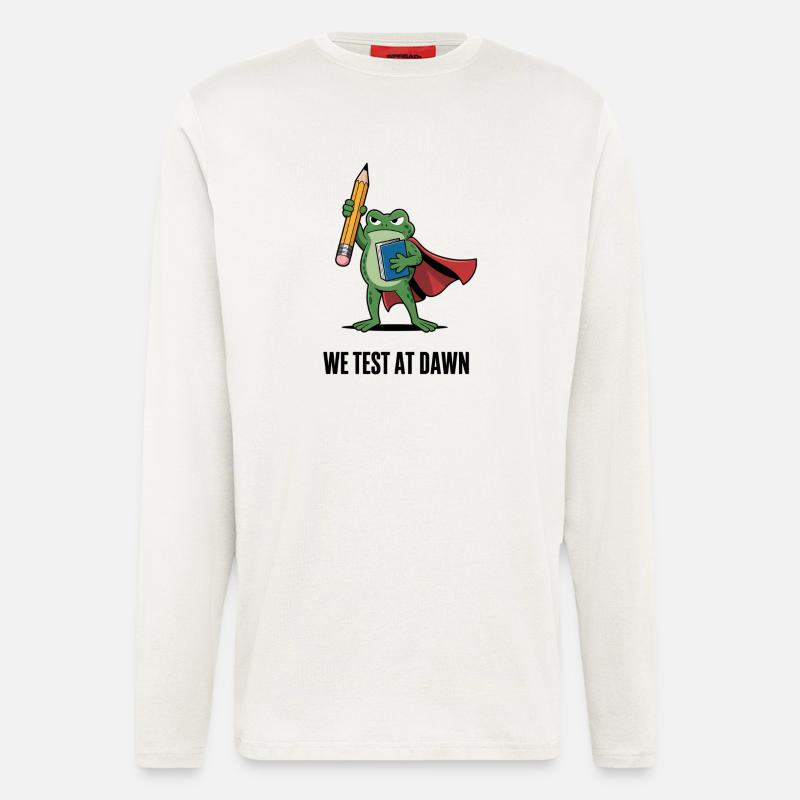 Dawn Test Frog Hero - Longsleeve - made by SPREAD - OFF WHITE