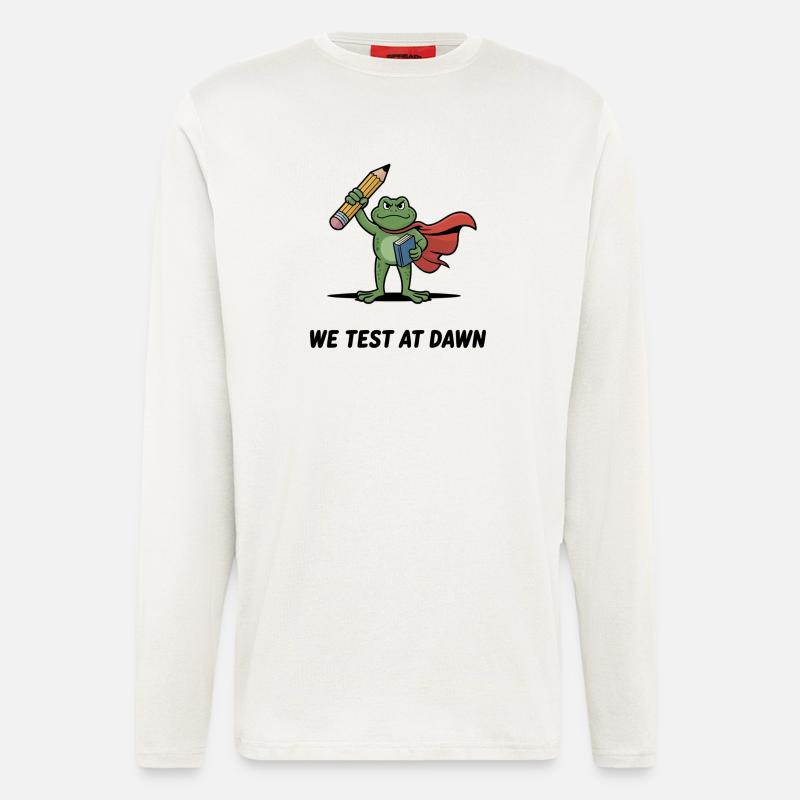Dawn Test Frog Hero - Longsleeve - made by SPREAD  - OFF WHITE