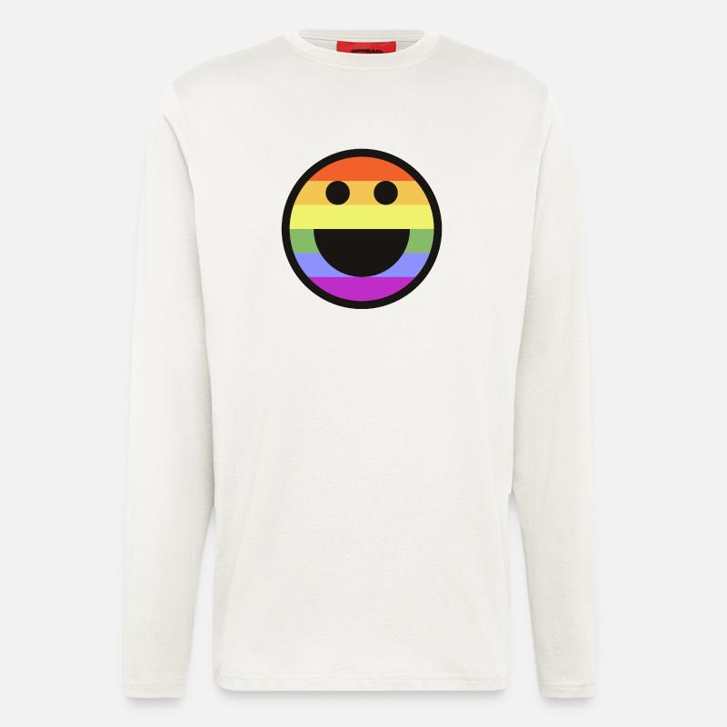 Rainbow LGBTQ Pride - Longsleeve - made by SPREAD - OFF WHITE