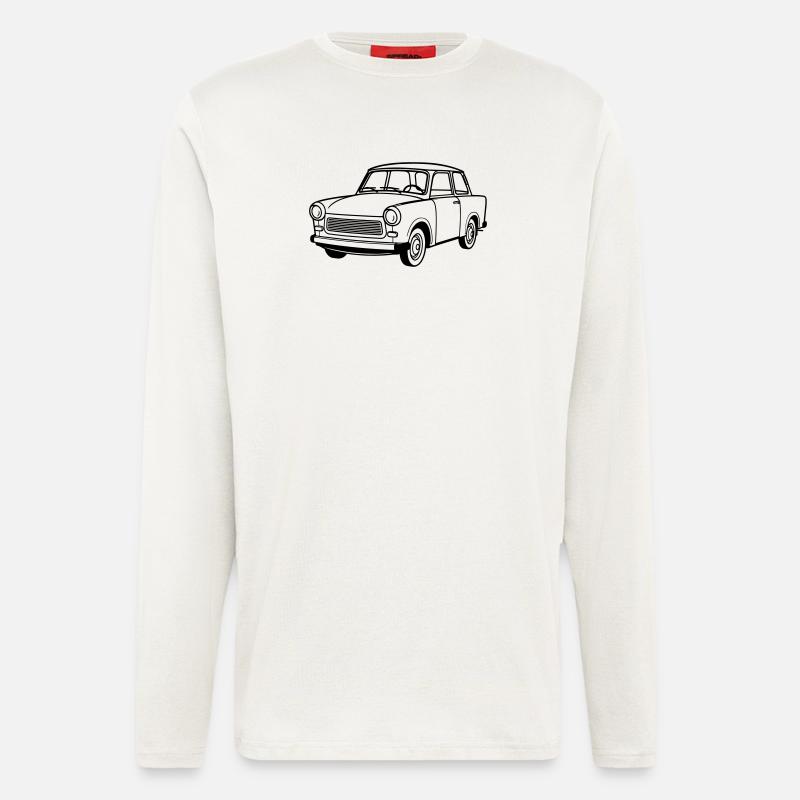 Trabant 601 Coupé - Longsleeve - made by SPREAD  - OFF WHITE