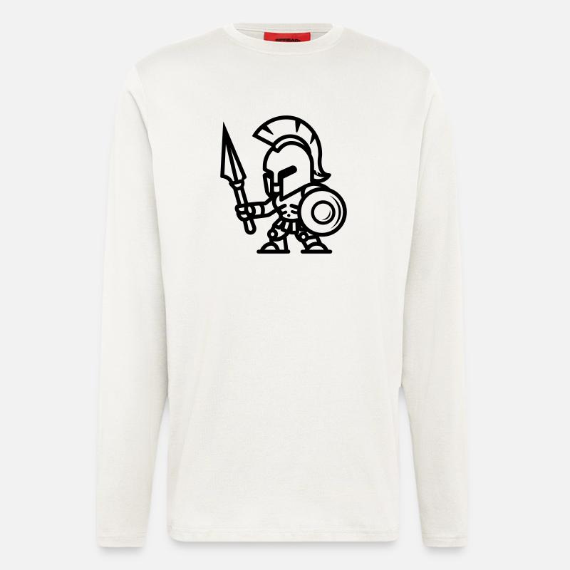 Spartanisch - Langarmshirt - made by SPREAD - OFF WHITE