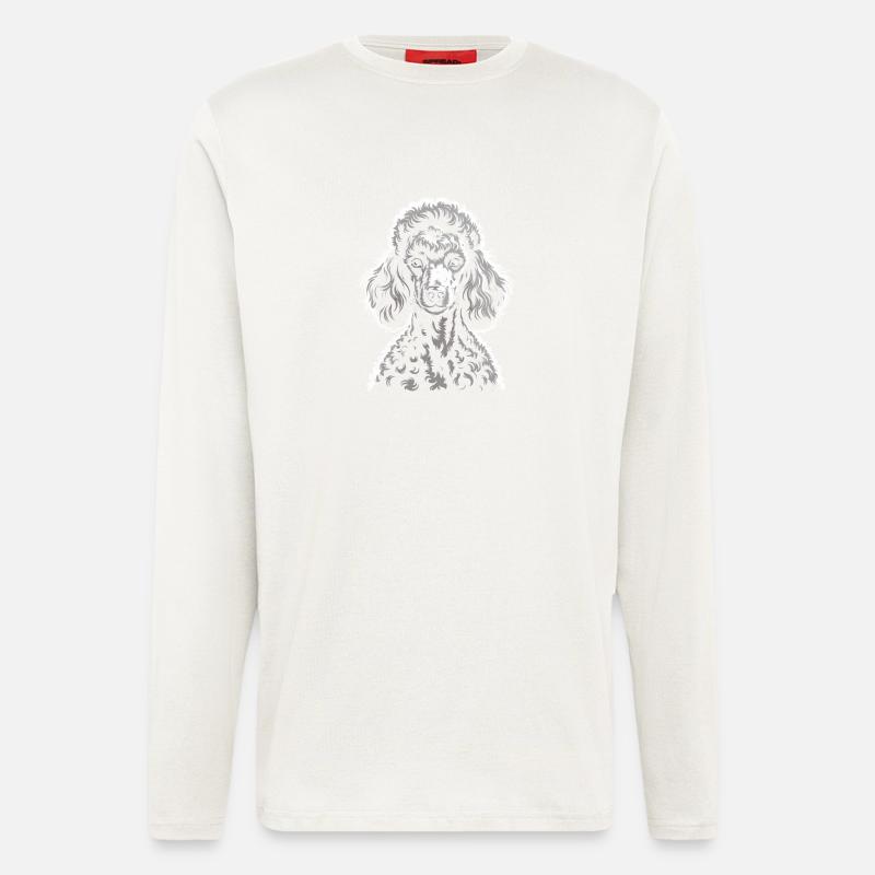 Poodle - Longsleeve - made by SPREAD  - OFF WHITE