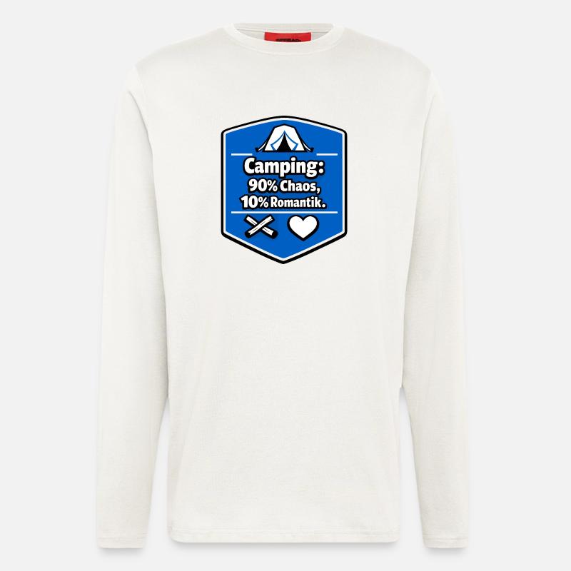 Motorhome camping camping - Longsleeve - made by SPREAD - OFF WHITE