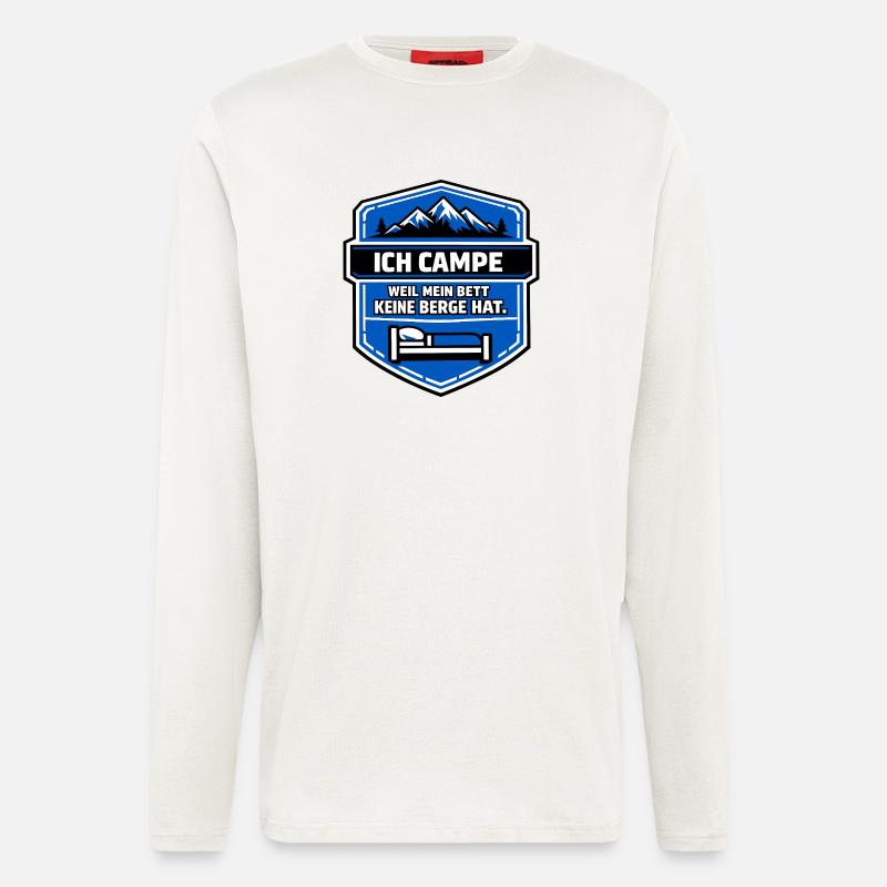 Wohnmobil Camping - Langarmshirt - made by SPREAD - OFF WHITE