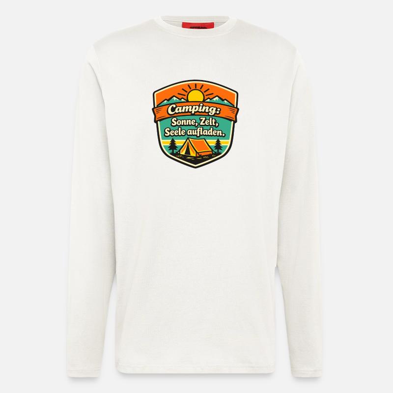 Camper - Langarmshirt - made by SPREAD - OFF WHITE