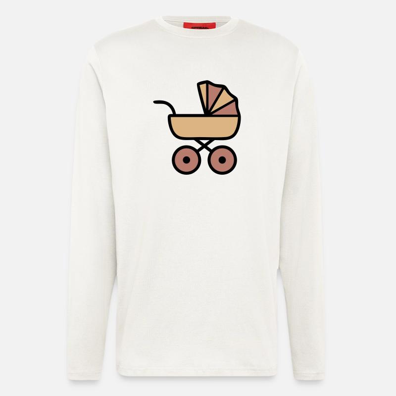 Stroller Baby Boho Icon - Longsleeve - made by SPREAD  - OFF WHITE