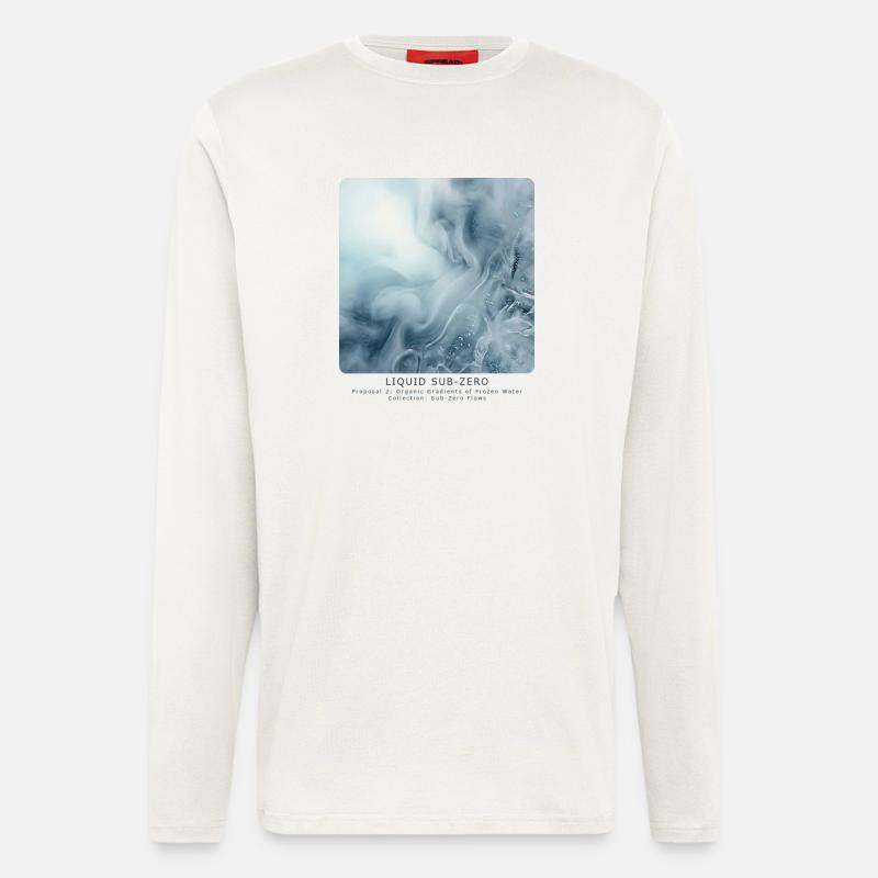 Liquid Sub-Zero - Langarmshirt - made by SPREAD  - OFF WHITE