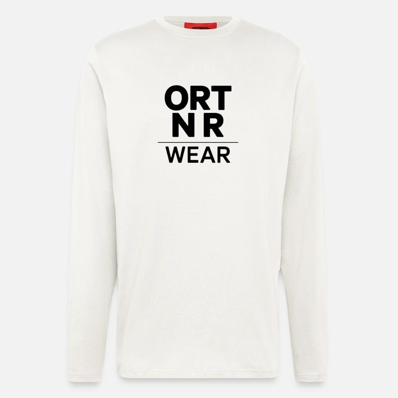 Logo Simple - Longsleeve - made by SPREAD - OFF WHITE
