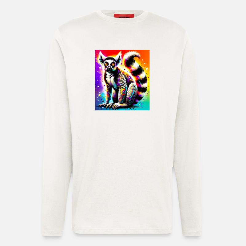 Lemur - Longsleeve - made by SPREAD  - OFF WHITE