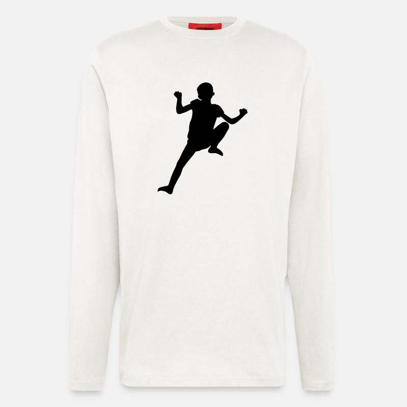 Spider Climber Boy – Climbing Adventure - Longsleeve - made by SPREAD  - OFF WHITE