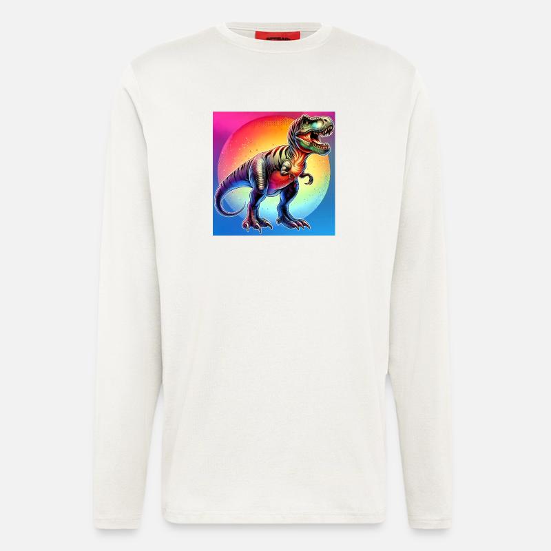 dinosaur - Longsleeve - made by SPREAD  - OFF WHITE