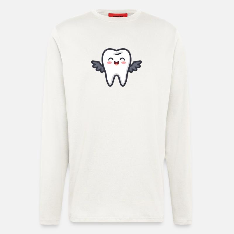 tooth - Longsleeve - made by SPREAD  - OFF WHITE