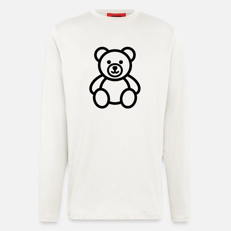 Bär - Langarmshirt - made by SPREAD  - OFF WHITE