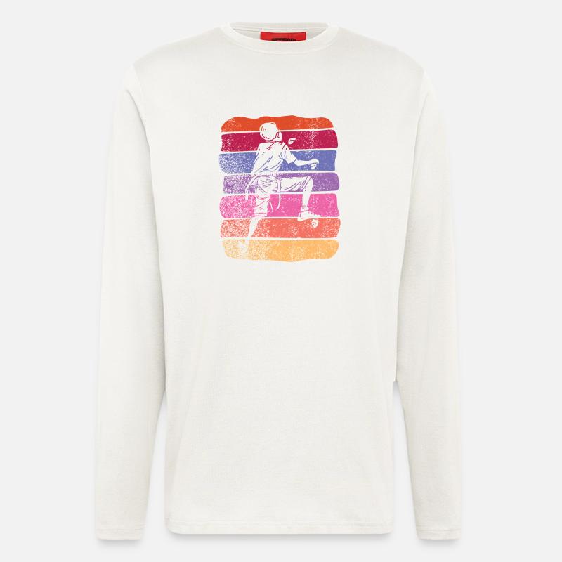 Boulderer Boulder Bouldering - Longsleeve - made by SPREAD  - OFF WHITE