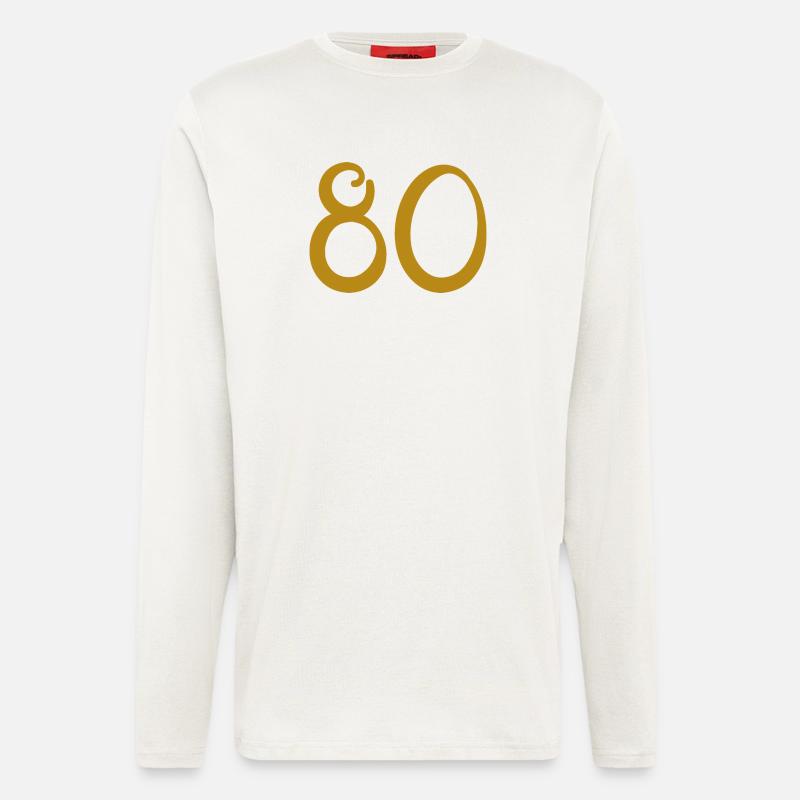 80 - Langarmshirt - made by SPREAD  - OFF WHITE
