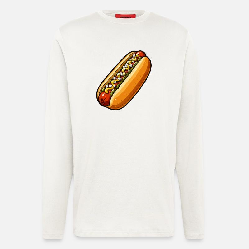 sandwich-1 - Langarmshirt - made by SPREAD - OFF WHITE