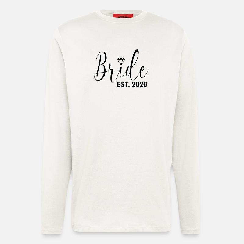 Bride Wedding 2026 - Longsleeve - made by SPREAD  - OFF WHITE