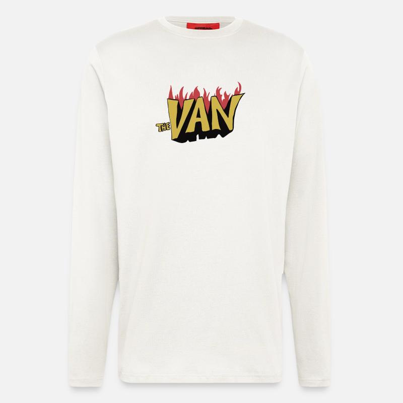 The Van Retro - Langarmshirt - made by SPREAD - OFF WHITE