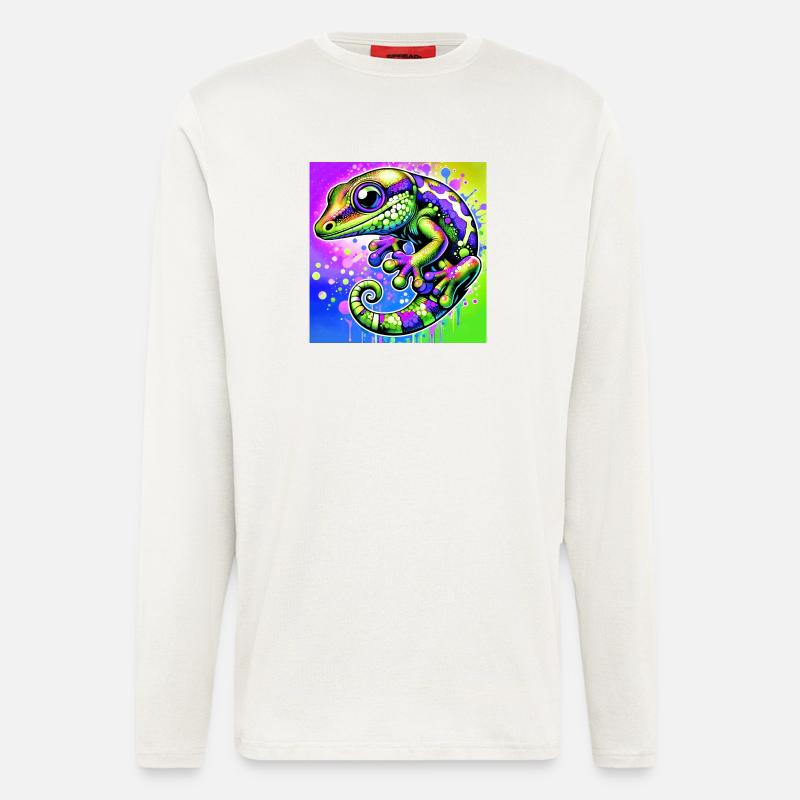 Gecko - Longsleeve - made by SPREAD  - OFF WHITE